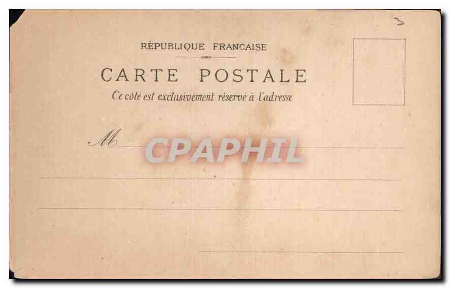 CPA Un Intrus Bien Accueilli  — Rückseite