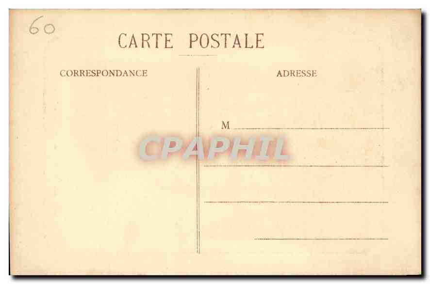 CPA Compiegne l'Abside de l'Eglise St Antoine  — Rückseite