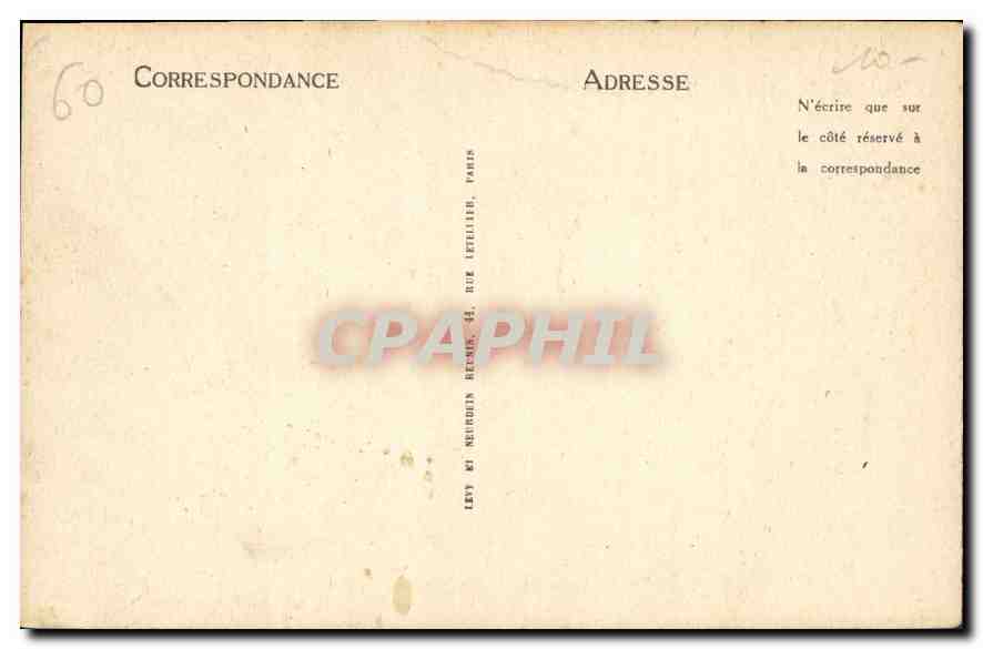 Compiègne - Le Château - Salon des Familles — LL — Rückseite