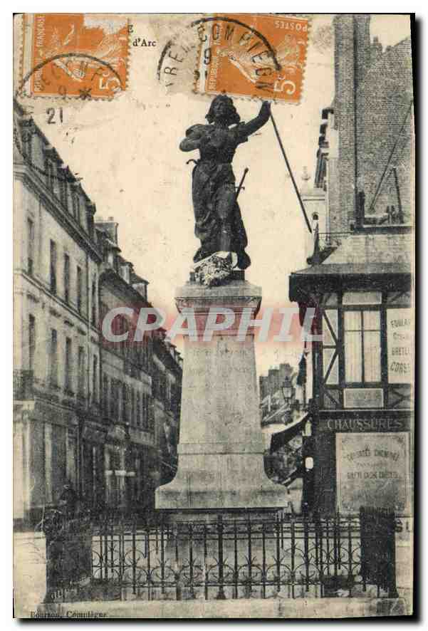 CPA Statue de Jeanne d'Arc 