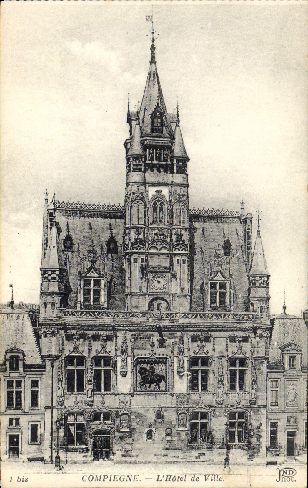 Compiègne — L'Hôtel de Ville — JND Phot.