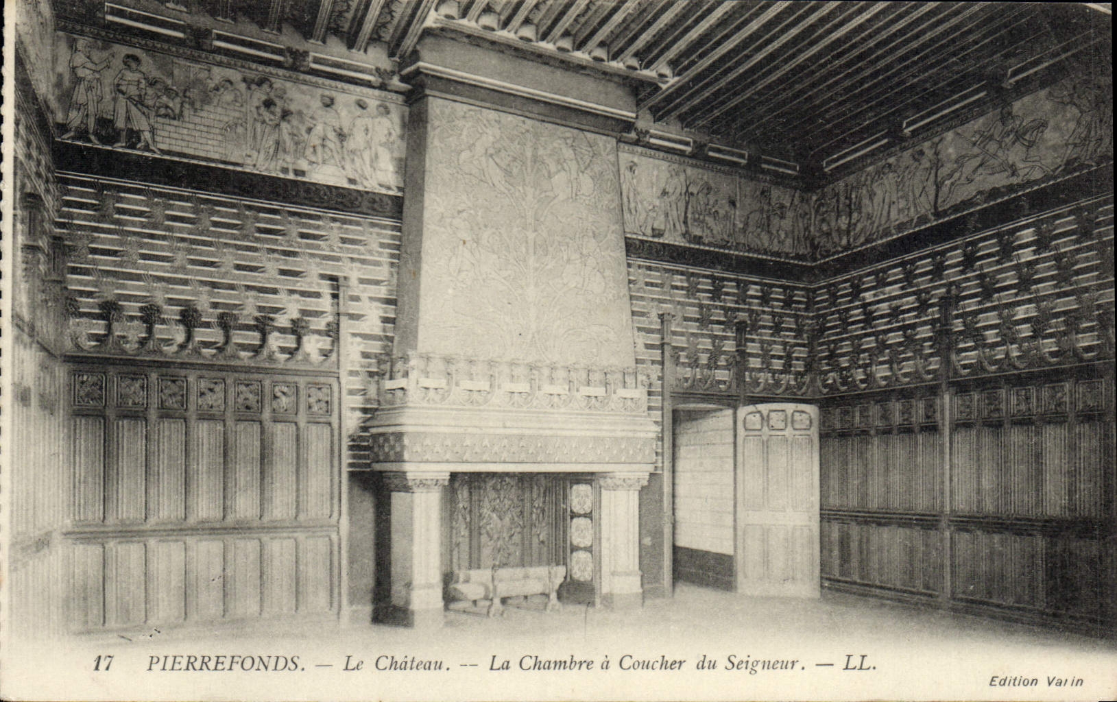 PierreFonds — Le Château. — La Chambre à Coucher du Seigneur — Édition Varin, n°17