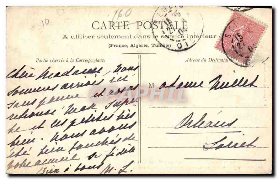 Église Saint-Pierre de Senlis — éditeur E. Vignon, n° de série non visible — Reverso
