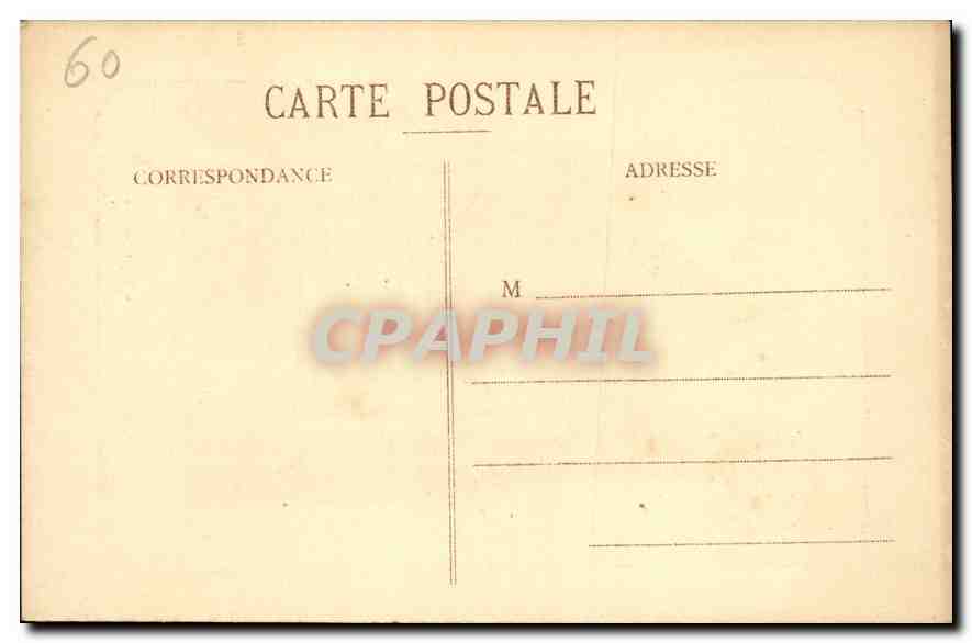 CPA Compiegne L'Eglise Saint Jacques  — Back