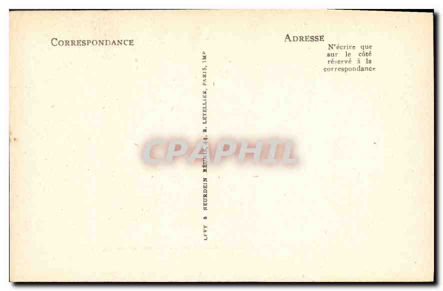CPA Musee d'Amiens Henner Dormeuse  — Verso