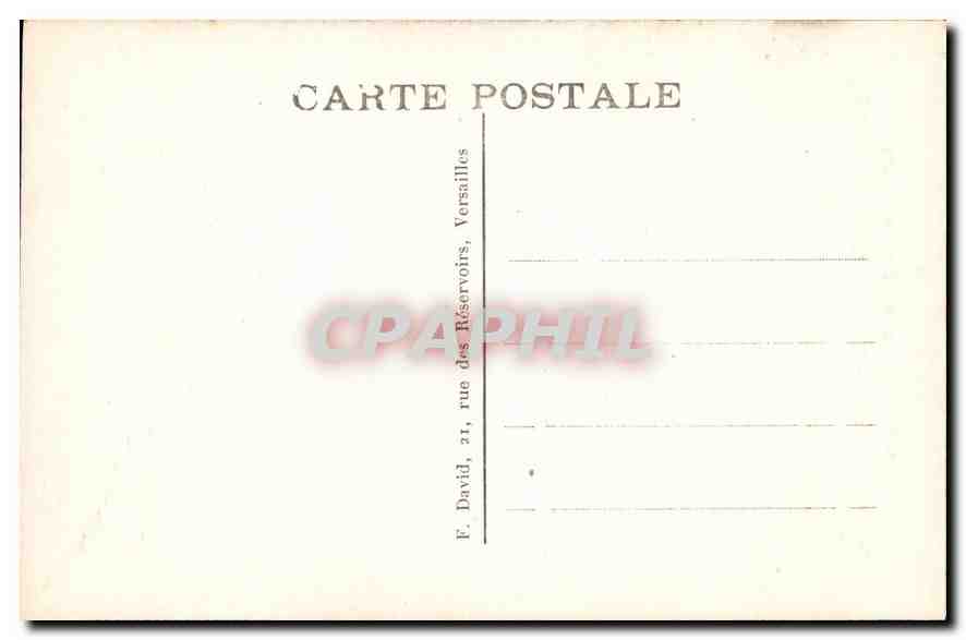 Abbaye de Port-Royal des Champs — Sœur Ste-Suzanne de Champaigne — F. David, Versailles — Verso