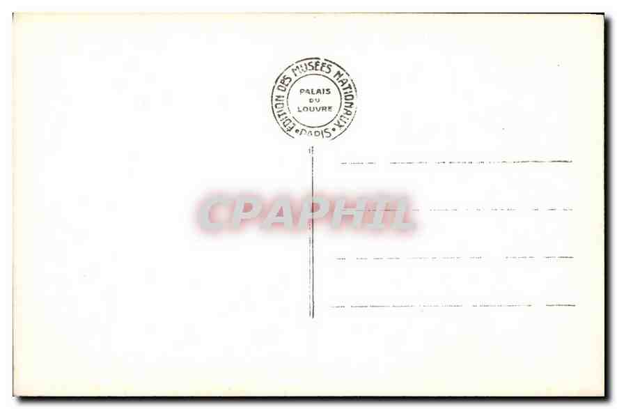 CPA Musee de Cluny Catherine de Medicis Email peint Limoges XVIs  — Verso