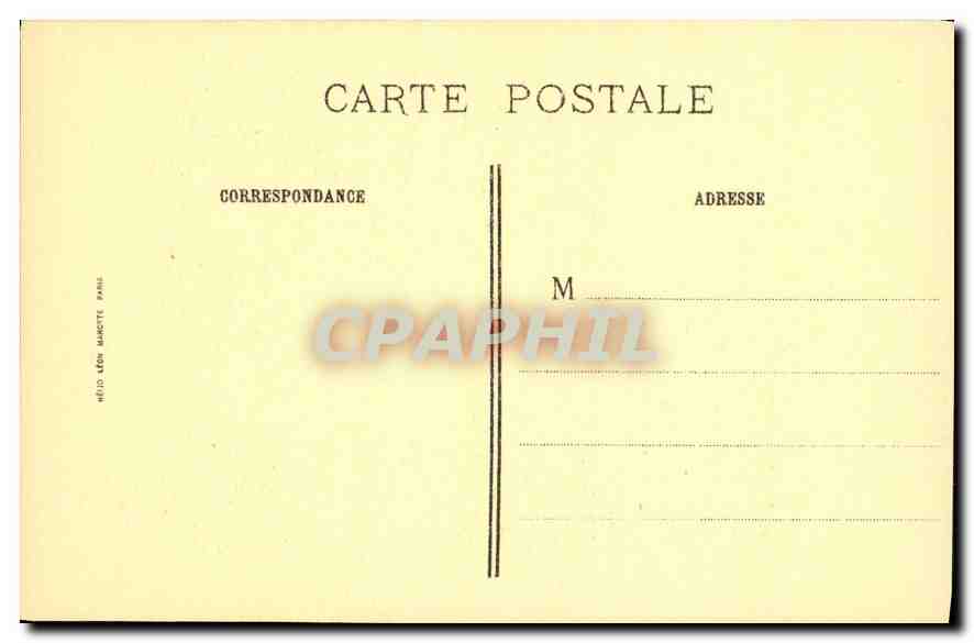 CPA Institur de France Musee Jacquemart Andre L'Ambassade d'Hippolyte Reine des Amazones a Thesee  — Rückseite