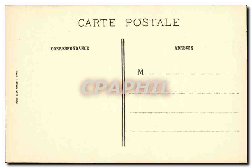 CPA Lancret La Bergere Endormie et le Jeune Seigneur Institut de France Musee Jacquemart Andree  — Rückseite