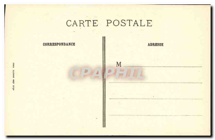 CPA Hals Franz Institut de France Musee Jacquemart Andree  — Rückseite