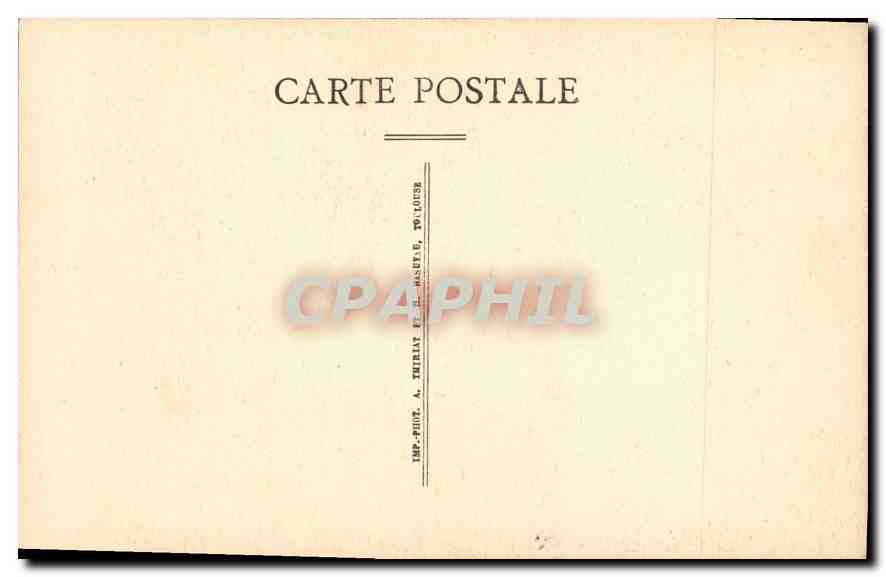 CPA Toulouse Salle des Illustres Henri Martin Les Poetes au Bois Sacre  — Rückseite