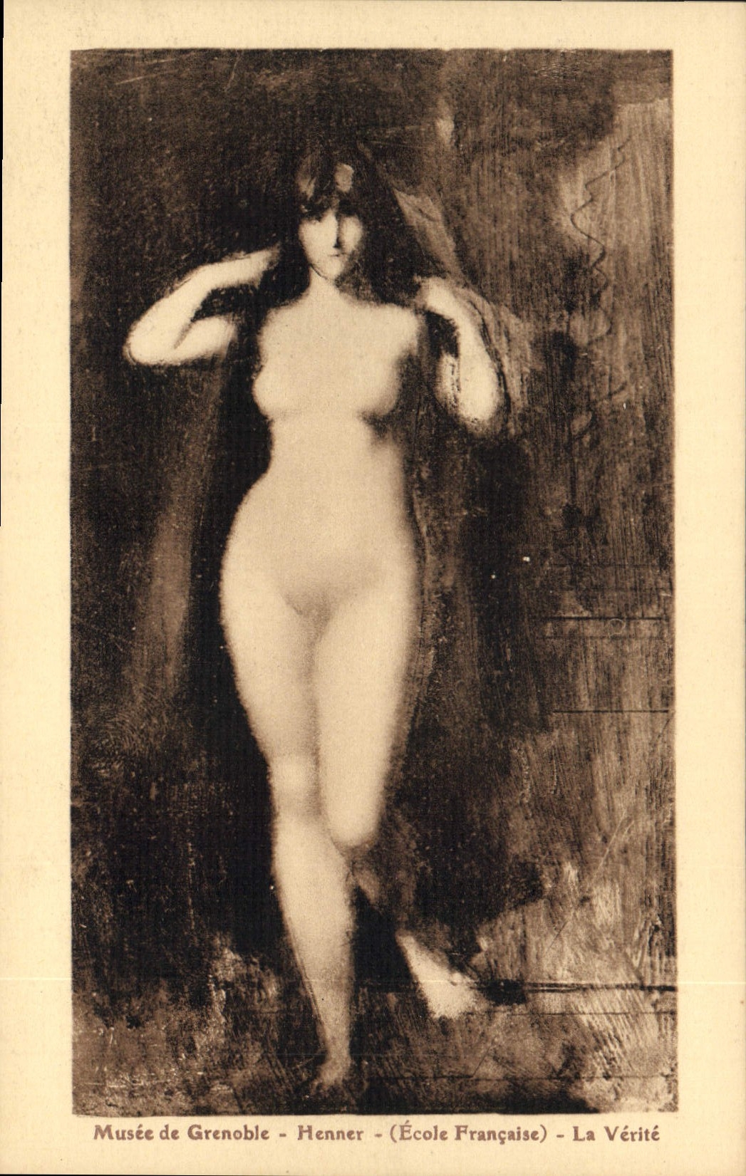Nue de Henner — Musée de Grenoble — École Française — La Vérité
