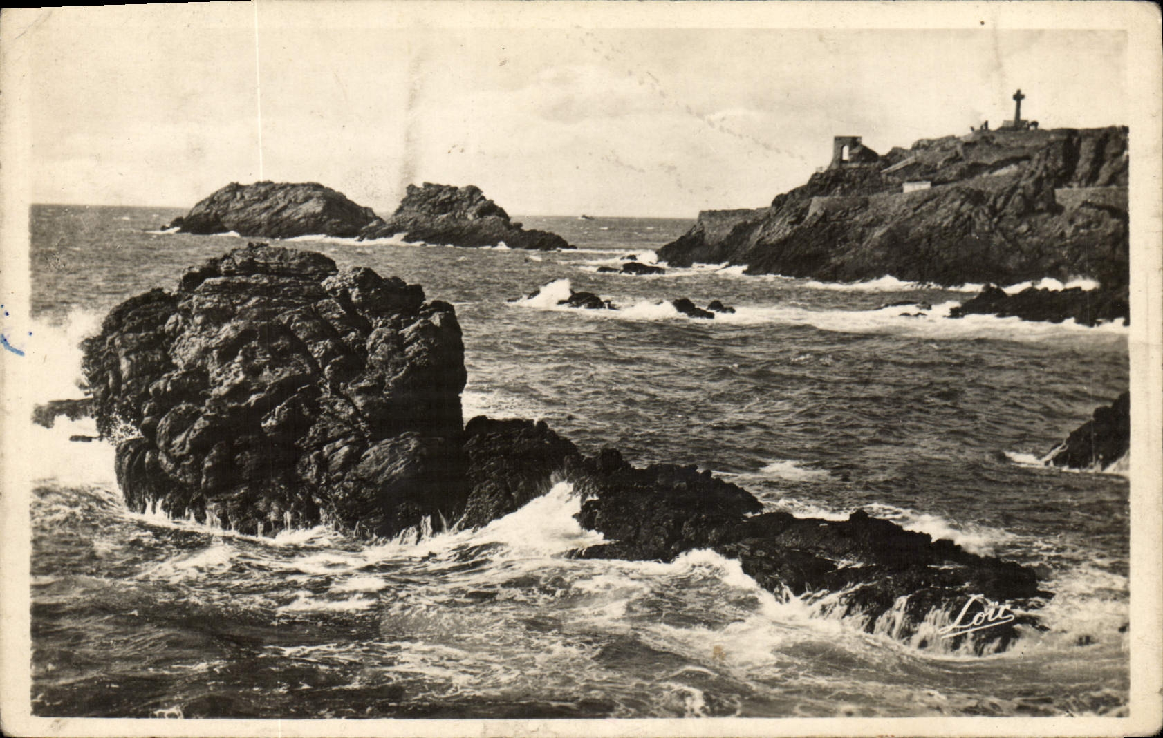 Côte d'Émeraude — Pointe du Décollé — Éditeur Mésillon, n°1683