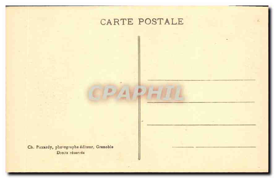 CPA Musee de Grenoble Zubaran Ecole Espagnole l'Annonciation  — Verso