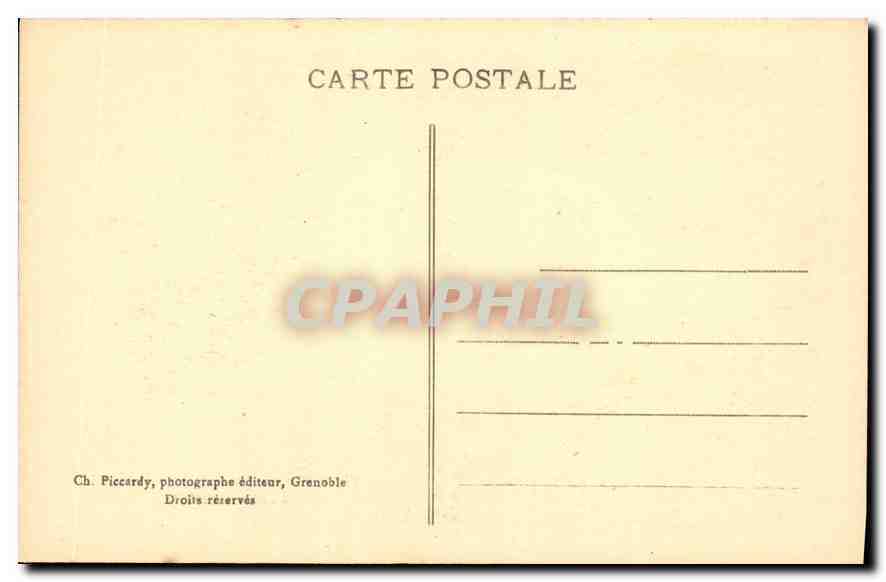 CPA Musee de Grenoble Zubaran Ecole Espagnole l'Adoration des Mages  — Rückseite