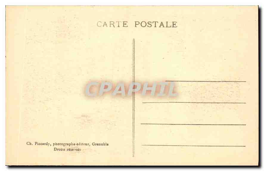 CPA Musee de Grenoble Zurbaran Ecole Espagnole La Circoncision  — Verso
