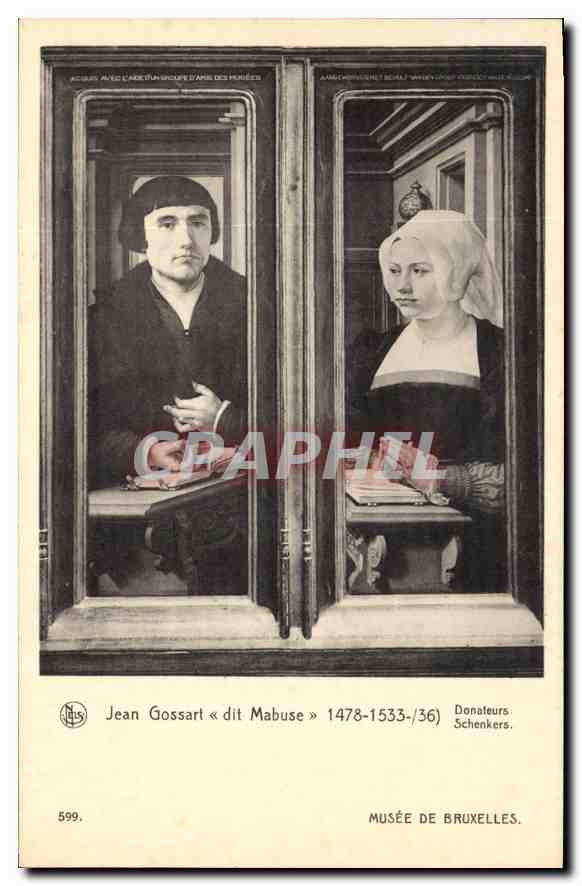 CPA Jean Gossart dit Mabuse Musee de Bruxelles 