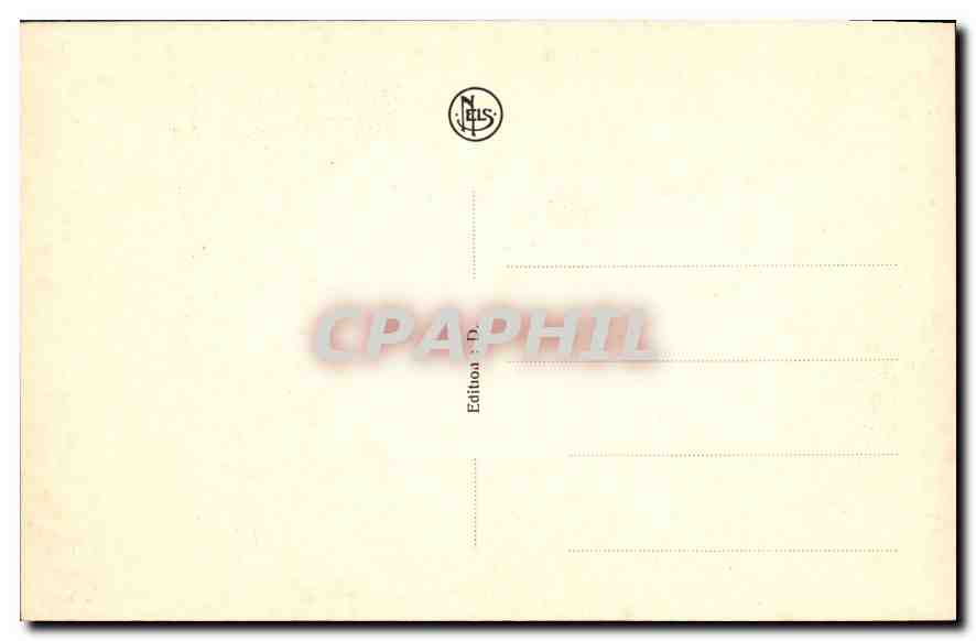 CPA Jean Gossart dit Mabuse Musee de Bruxelles  — Verso