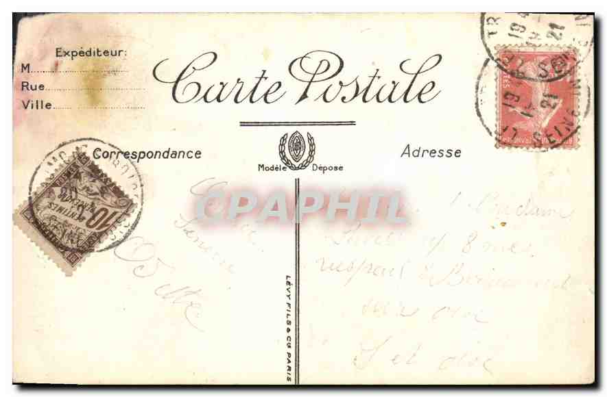 CPA A la Mer Bateau de Sauvetage  — Back