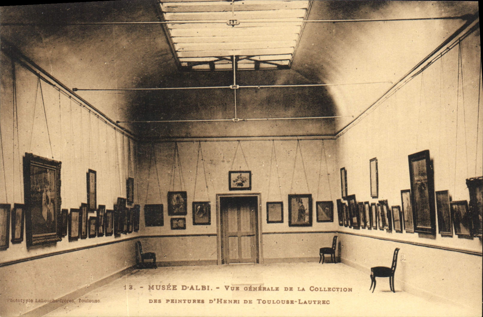 CPA Musee d'Albi Vue generale de la Collection des peintures d'Henri de Toulouse Lautrec 