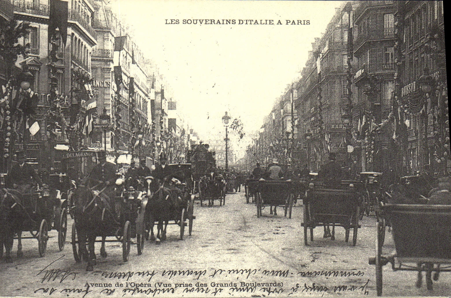 REPRO Les Souyerains detalie a Paris avenue de l'Opera des Grands Boulevards 