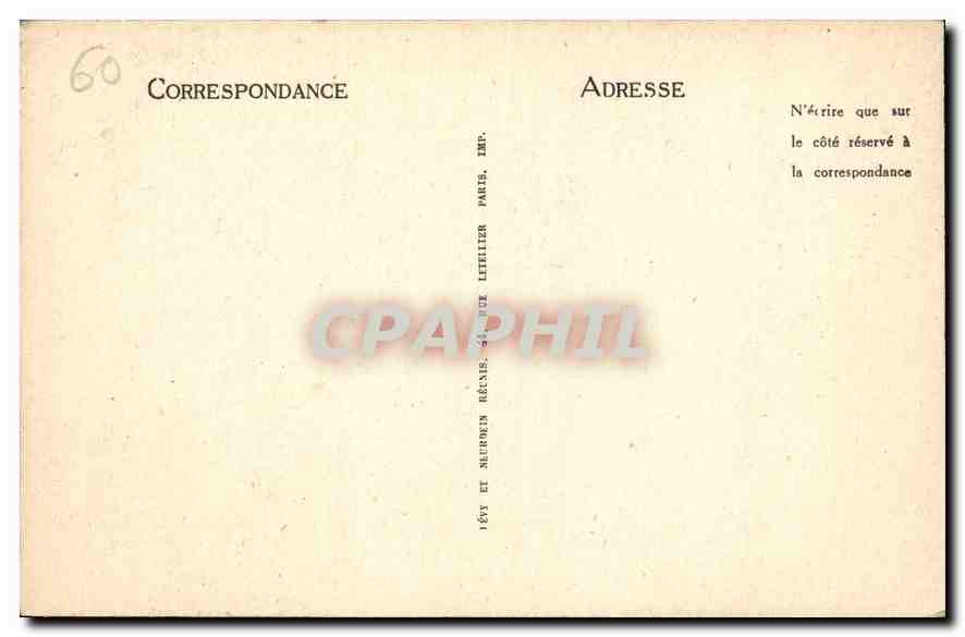 CPA Compiegne L'Eglise Saint Antoine  — Rückseite