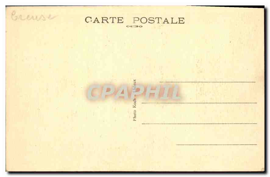 CPA Pierrefitte en Auge Interieur de l'Eglise le Plafond  — Rückseite