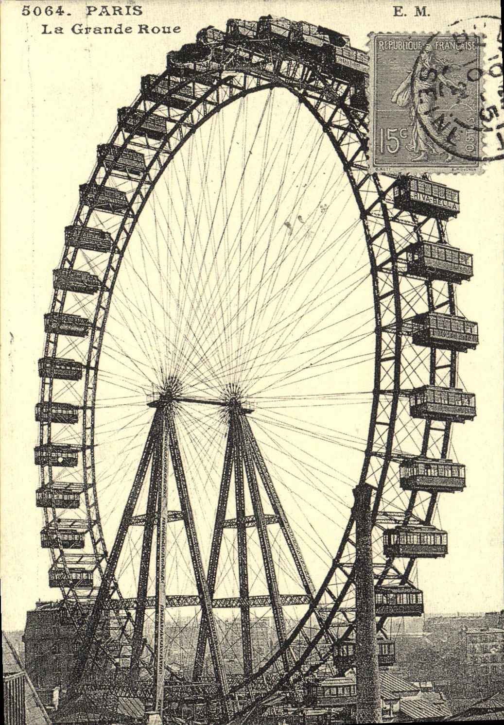 Paris — La Grande Roue — E.M. n°5064