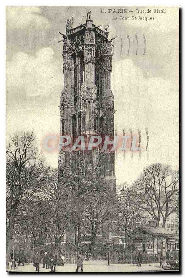 REPRO Paris Rue de Rivoli la Tour St Jacques 