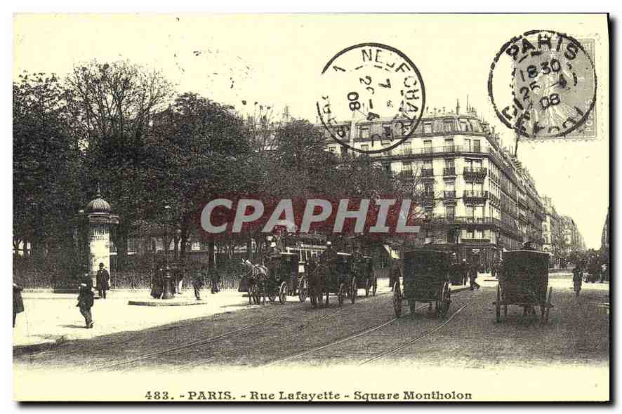 REPRO Paris Rue Lafayette Square Montholon 