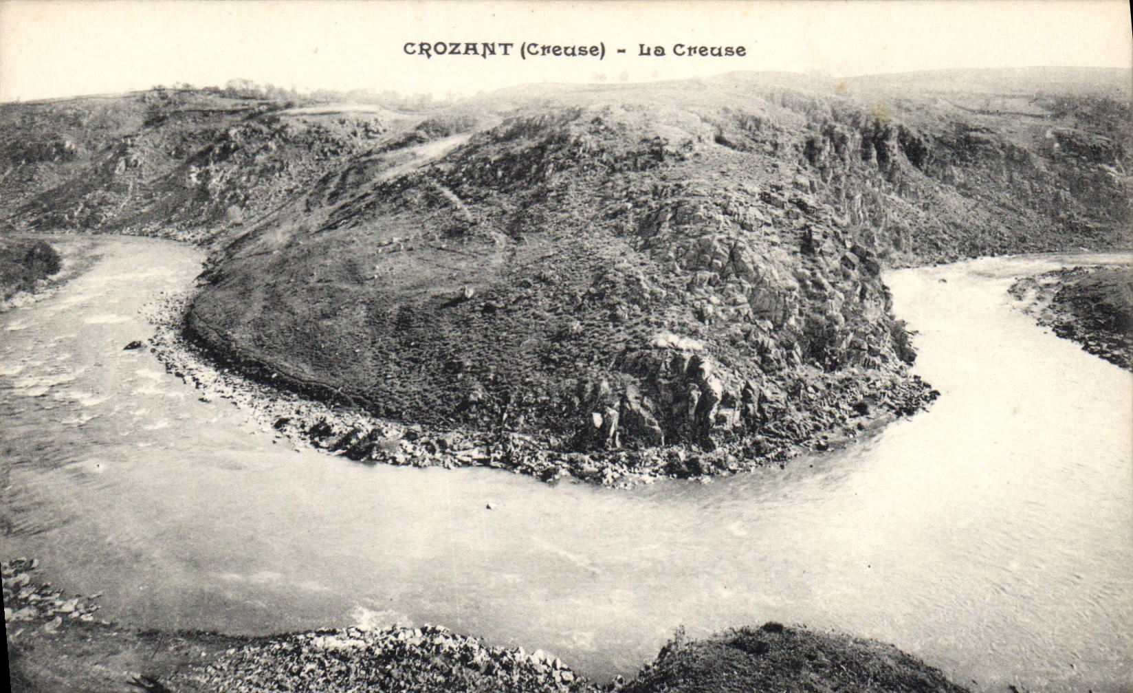 CPA Crozant Creuse La Creuse 