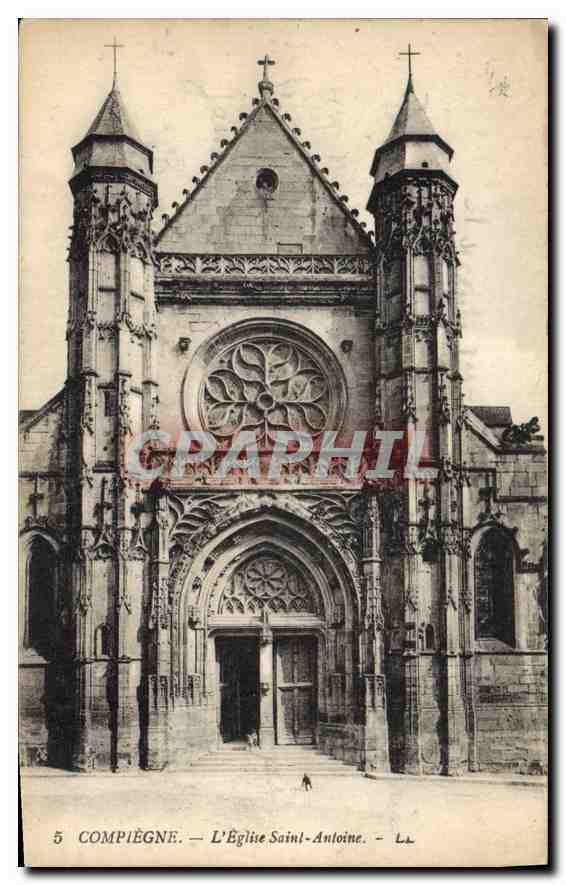 Compiègne — L'Église Saint-Antoine — Éditeur anonyme, n°5