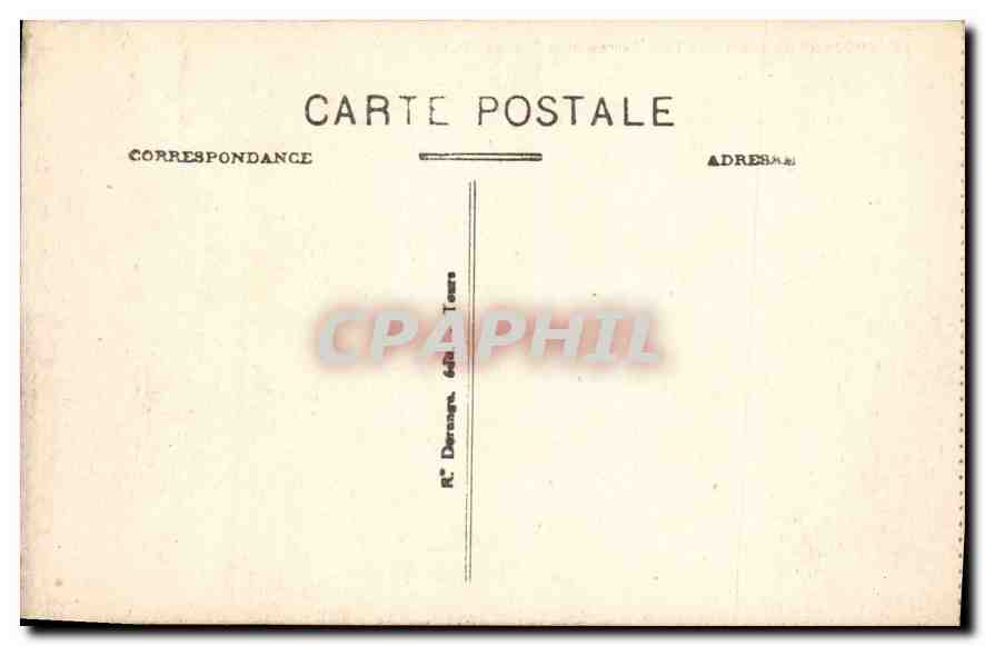 Crozant (Creuse) - La Tour Carrée et la Creuse - R. D. — Rückseite