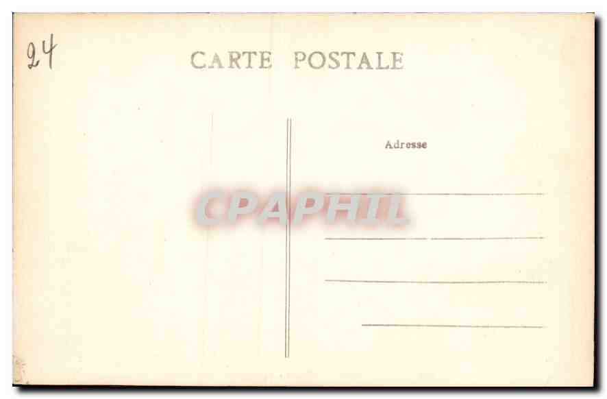 CPA Le Grand Dordogne Le Chateau  — Verso