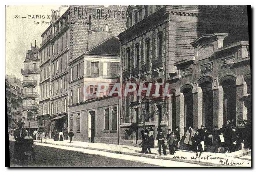 REPRO Paris XVII arr la Posta Centre 