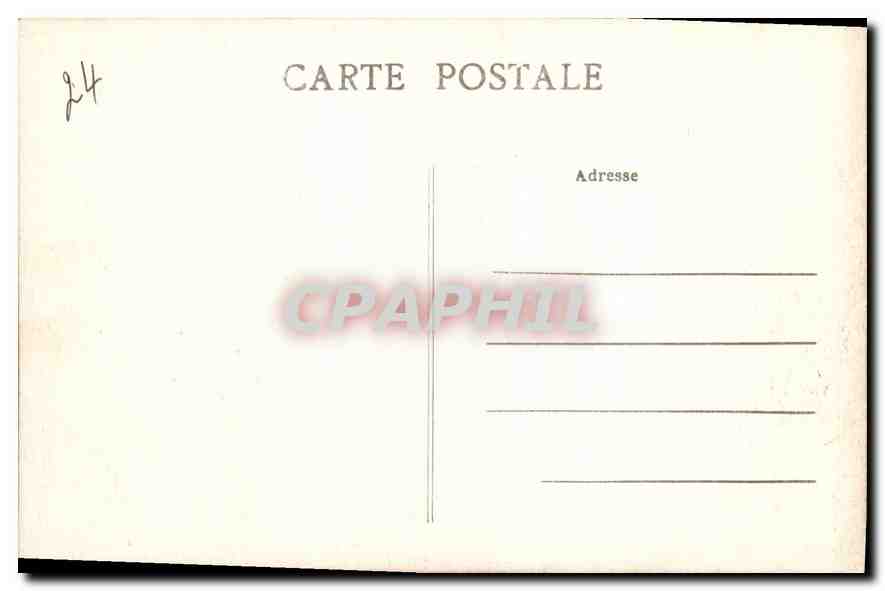 Château de Lambertie (Dordogne) — Cour intérieure — Éditeur non identifié, n° 16 — Rückseite