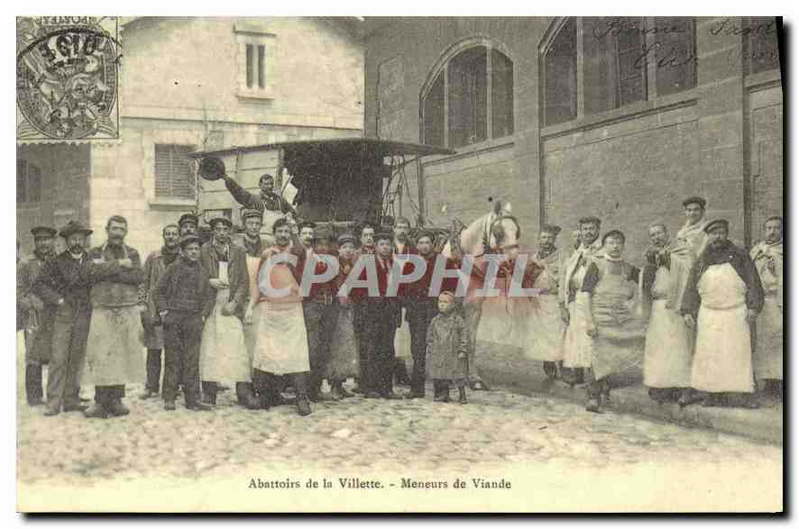 REPRO Abattoirs de la Villette Meneurs de Viande 