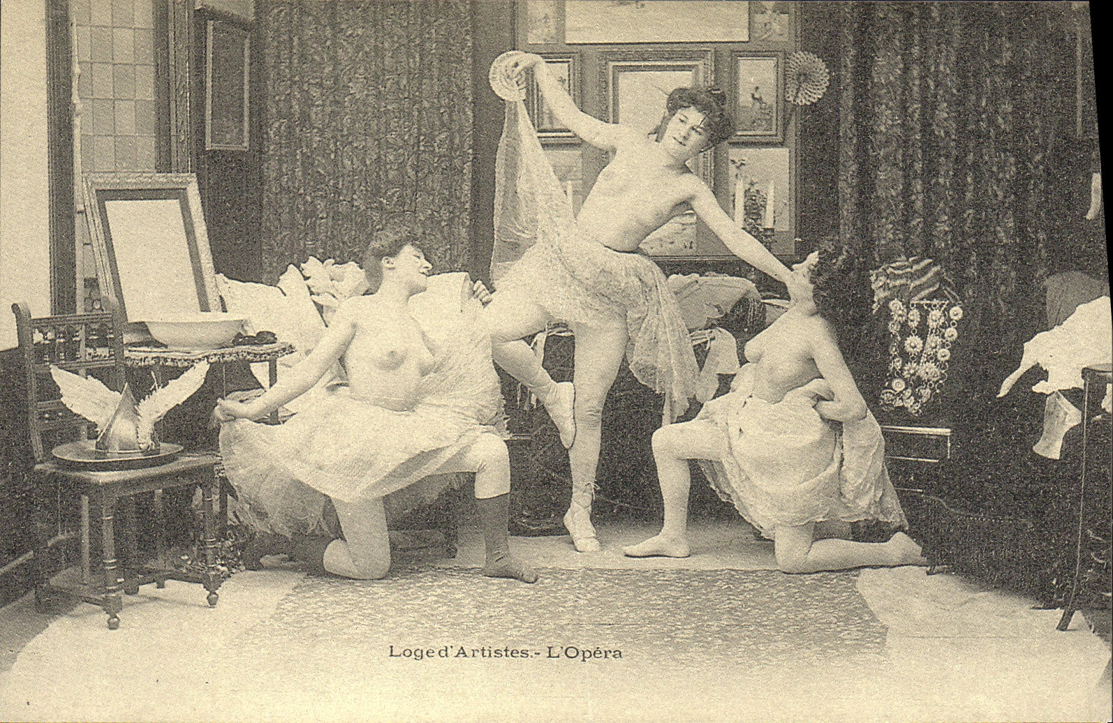 REPRO Loge d'Artistes l'Opera Paris