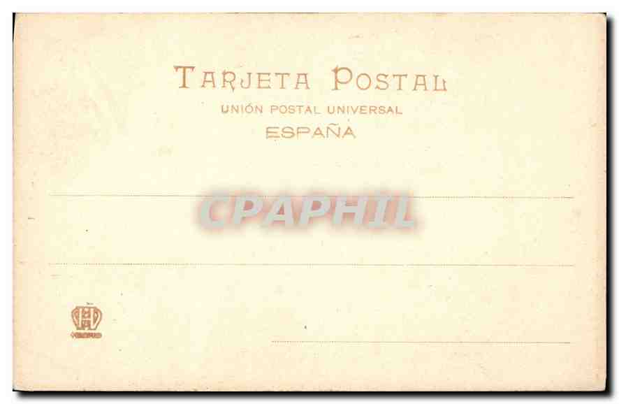 CPA La Adoracion de los Reyes Velazquez  — Rückseite