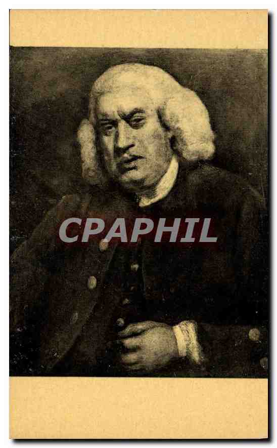 CPA Portrait du Docteur Samuel Johnson National Gallery 