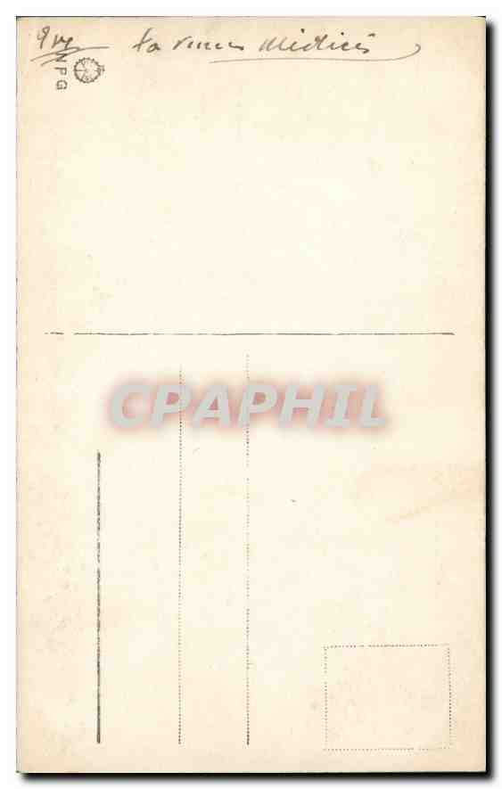 CPA Firenze Carmine Adame ed Eva  — Verso