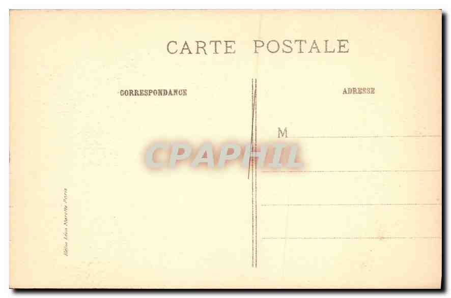 CPA Sainte Catherine Musee Jacquemart Andre  — Rückseite
