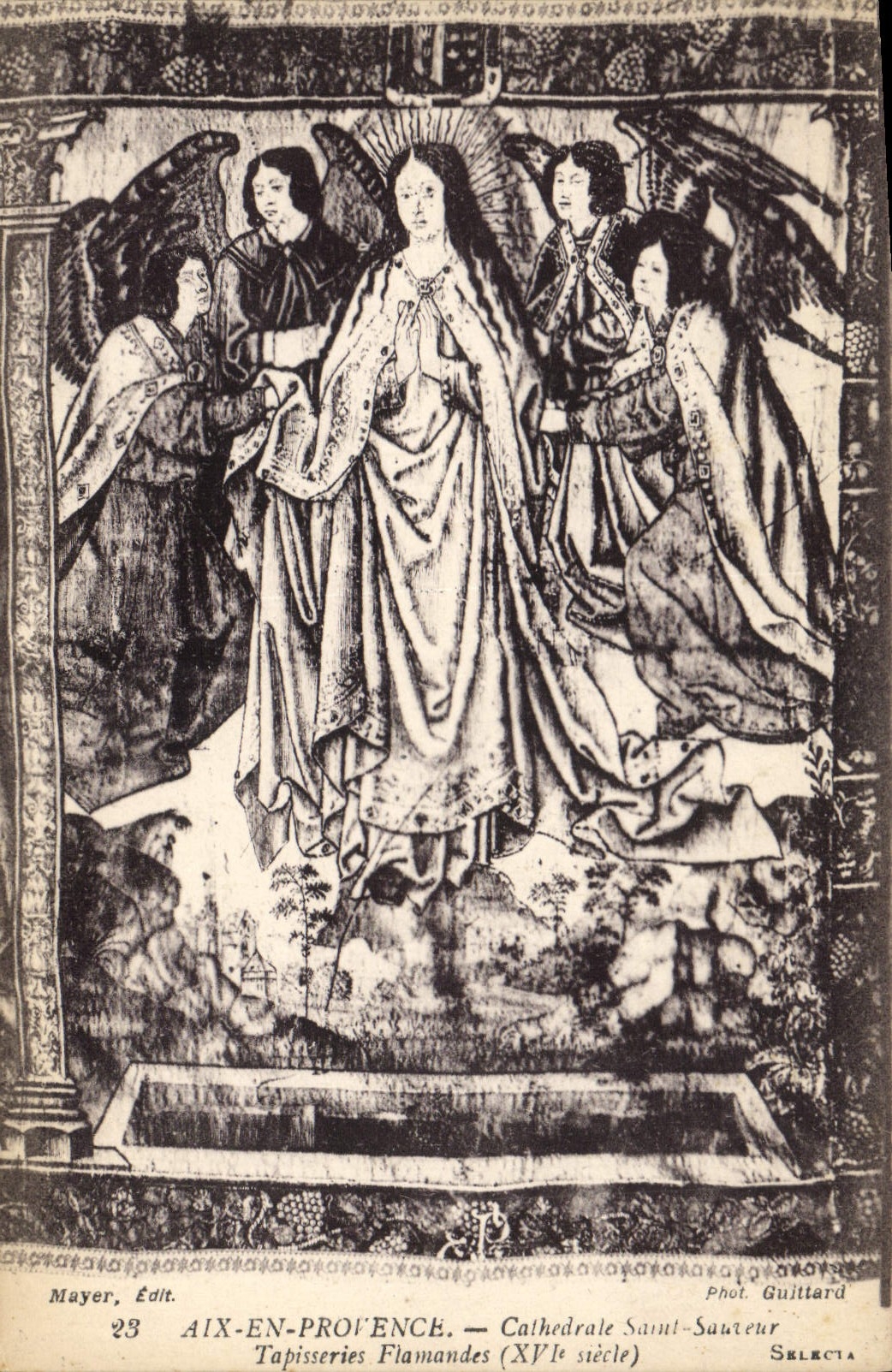 Aix-en-Provence — Cathédrale Saint-Sauveur — Tapisseries flamandes (XVe siècle)