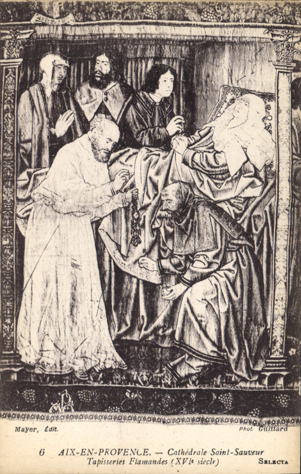 Aix-en-Provence — Cathédrale Saint-Sauveur — Tapisseries Flamandes (XVIe siècle) — Mayer, Édit.