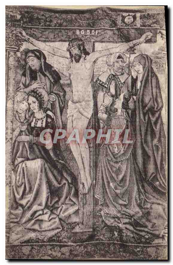 Crucifixion — Religious Scene — Unknown Publisher, Series Number Not Visible