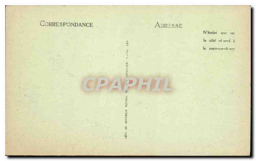 CPA Musee des Arts Decoratifs Tapisserie France debut du XVI siecle  — Rückseite