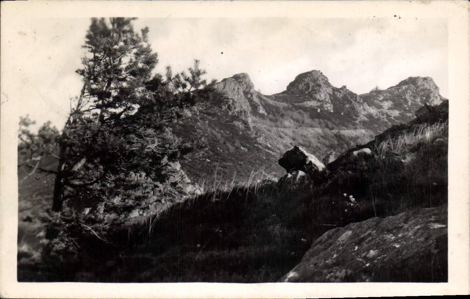 CPA Le Mont Pilat Pic des Trois Dents 