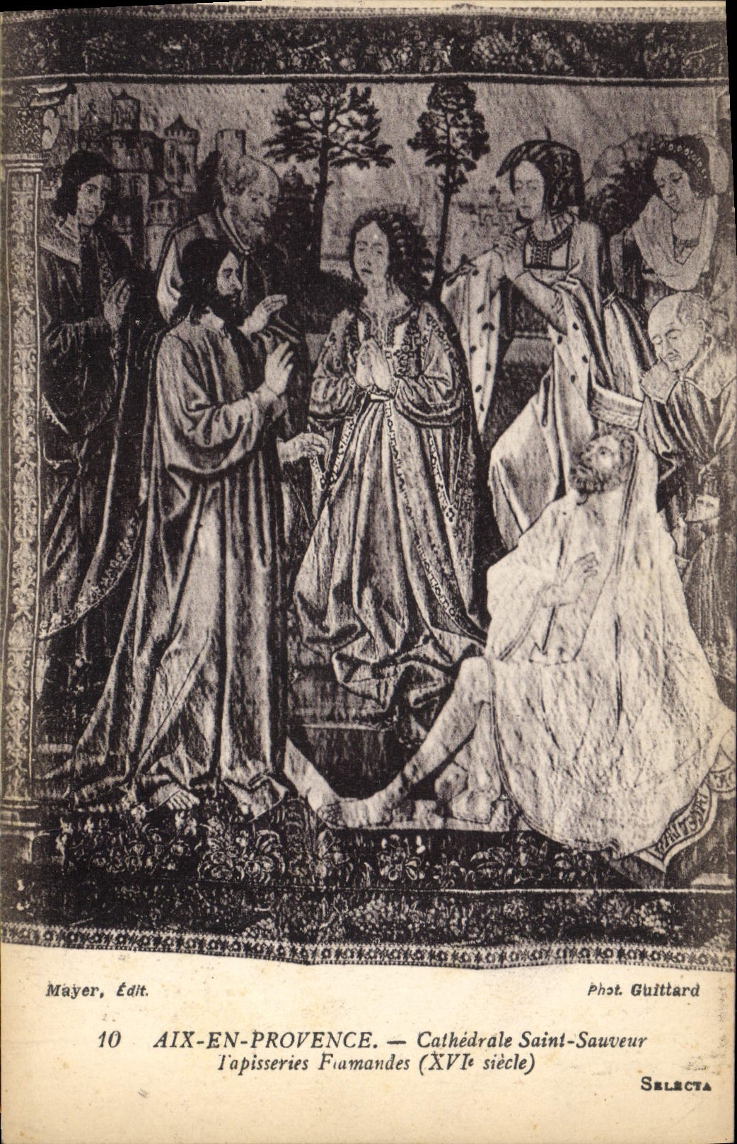 Aix-en-Provence — Cathédrale Saint-Sauveur — Tapisseries flamandes (XVIe siècle)