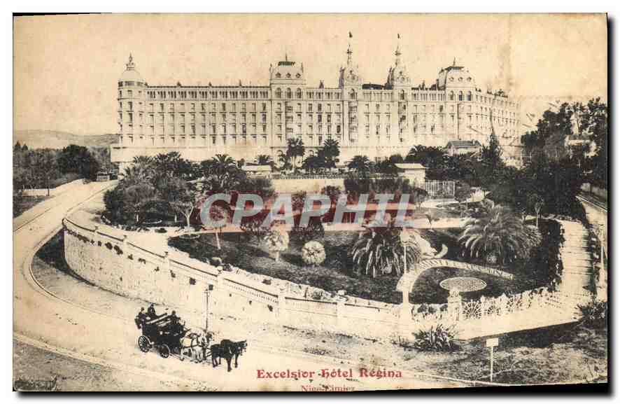 Hôtel Regina — Nice (France) — Excelsior Hôtel Regina - Recto