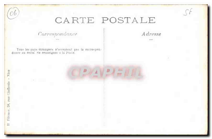 CARTE PHOTO Enfant — Rückseite